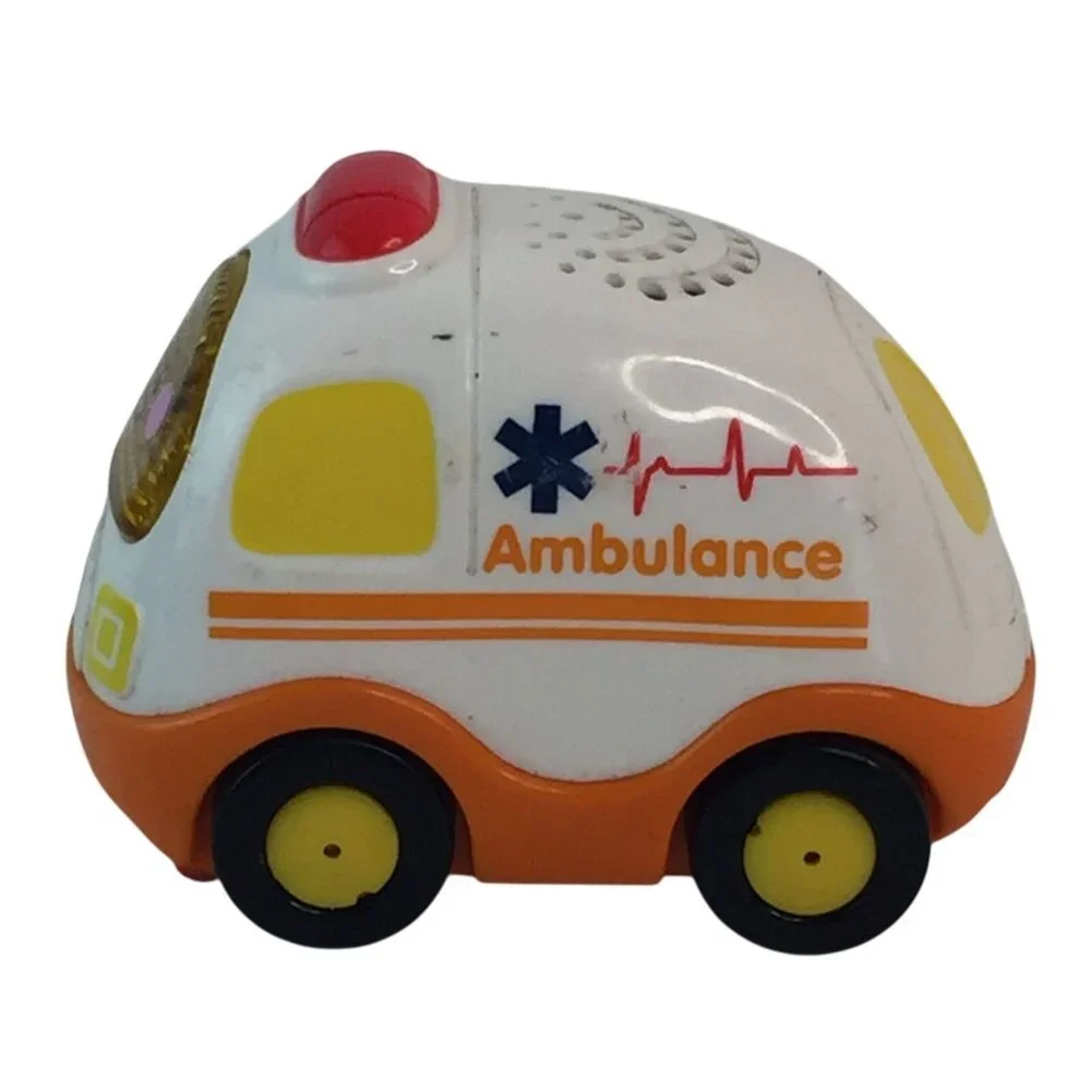 vTech Go Go Smart Wheels Fire Truck‎ Ambulance Rescue Vehicle Lot Tested